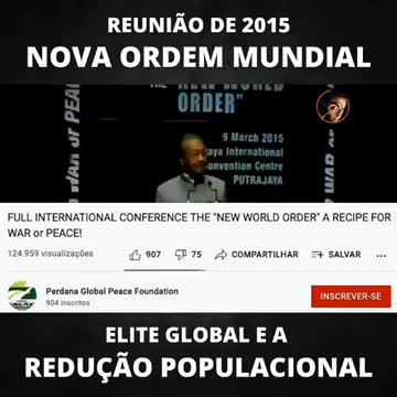 Reuniao 2015 - Nova Ordem Mundial