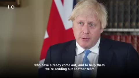 Boris Johnson on UK pull out from Afghanistan.