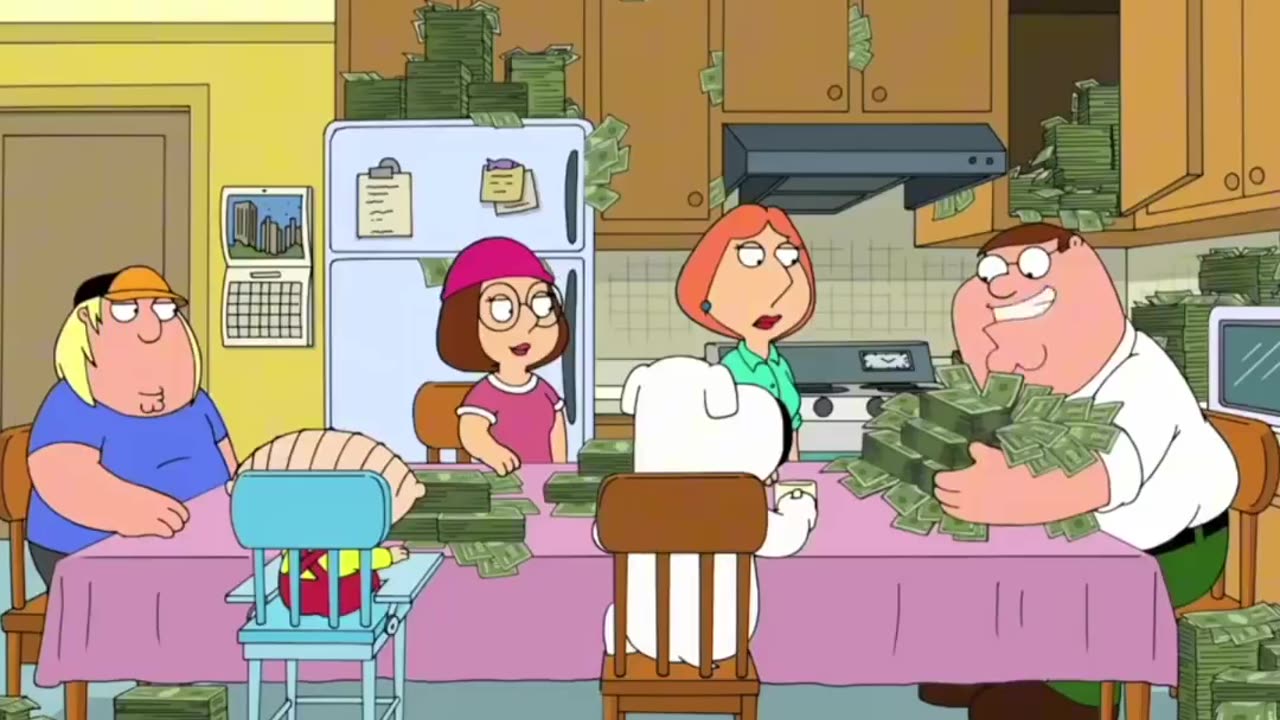 PETER WINS THE LOTTERY 🤣 PART -2 || FAMILY GUY |||