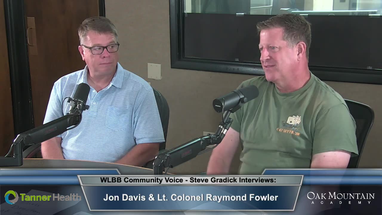 Community Voice 10/14/23 Guest: Lt. Colonel Raymond Fowler & Jon Davis