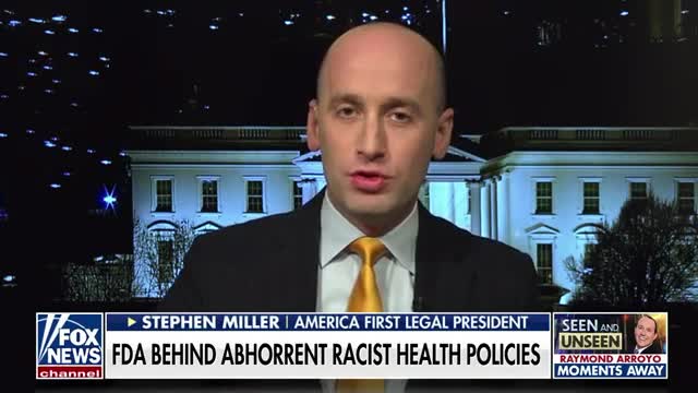 Stephen Miller on Ingraham - Rationing Medicine Based On Race