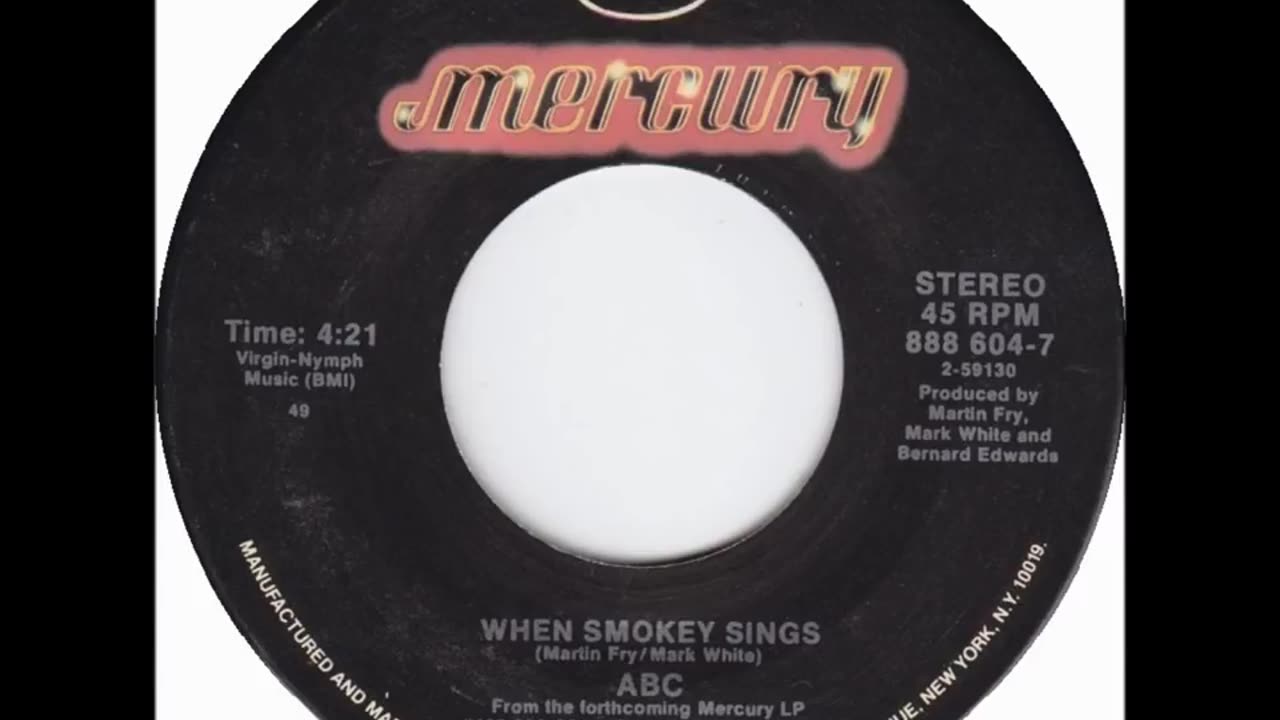 When Smokey Sings (ABC)