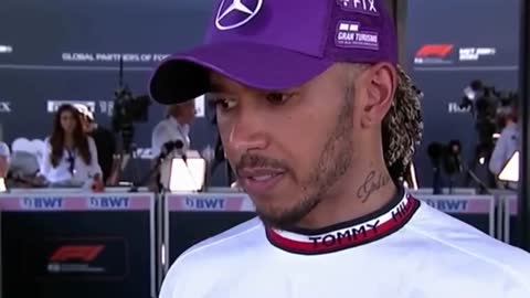 Lewis Hamilton Rapping in Post 2022 F1 Race Interview France GP