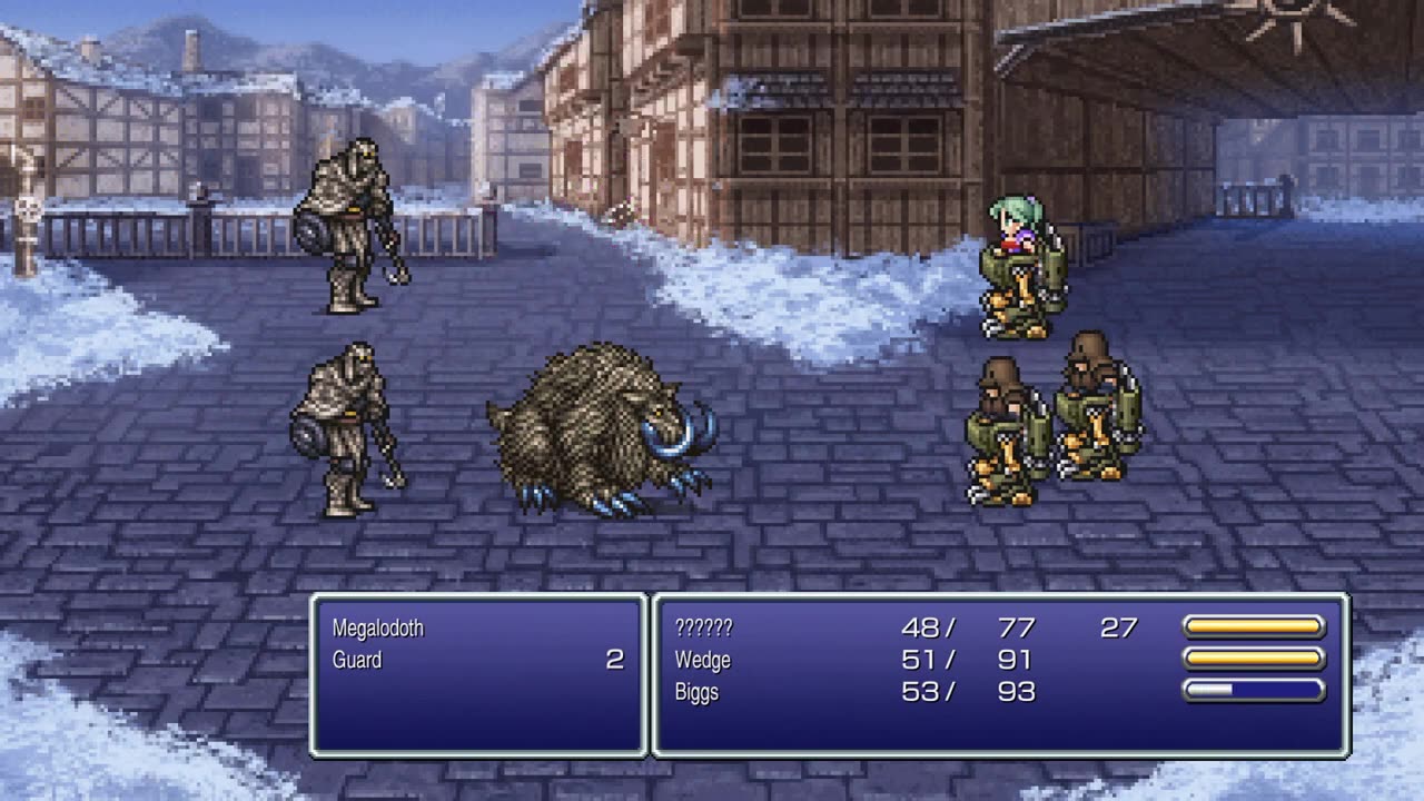 Final Fantasy 6 Pixel Remastered # 1 Narshe