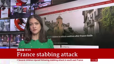 France knife attack leaves children in critical condition -
