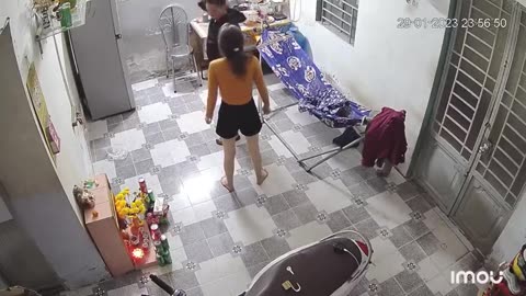 Asian Incel gets beaten and humiliated by his girlfriend