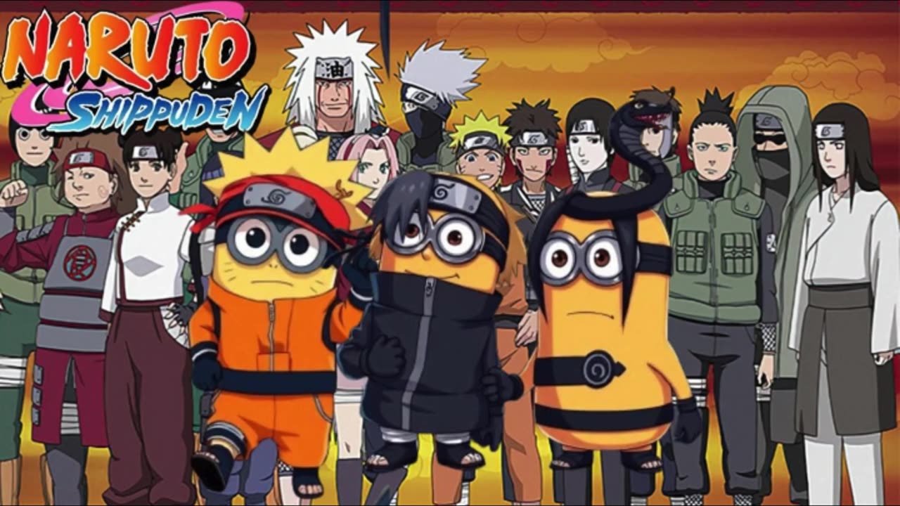 [Minions sing/AI Cover] Naruto: Shippuden Opening 11 | THE CRO-MAGNONS - Totsugeki Rock 突撃ロック