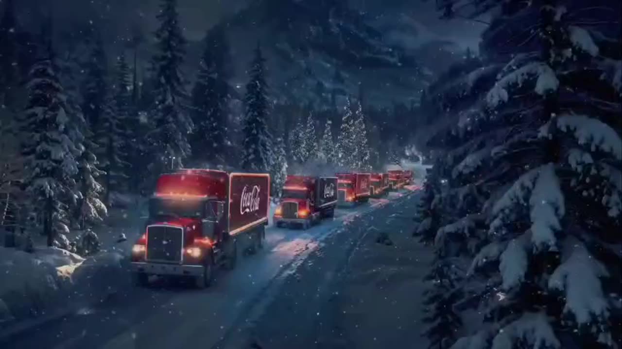 Coca Cola’s annual Christmas commercial has been created with AI this time