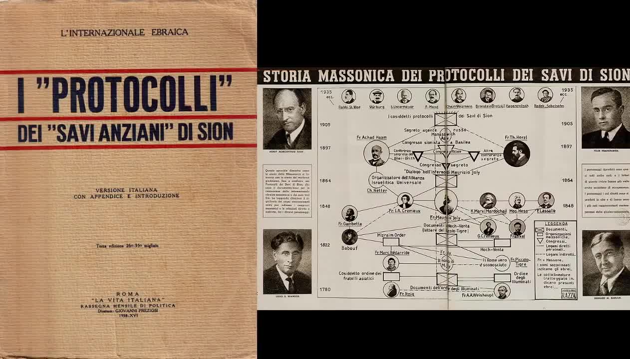 1905 - Protocolli dei savi di Sion - Tutto è compiuto - P1