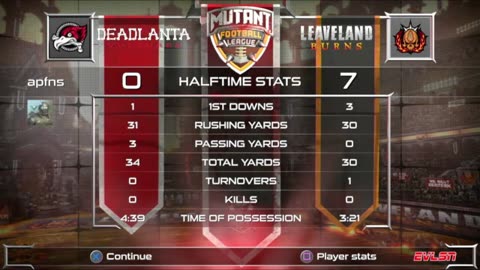 @apfns Live Gaming-Talk-Chat on Rumble Game 1 of Mutant Football PS5 AM stream 2/11/24