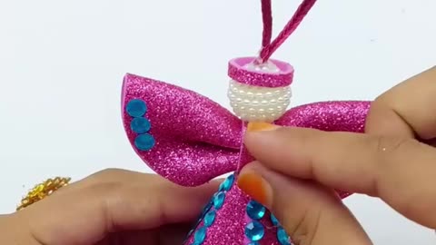 Christmas Crafts Idea🎄Handmade Christmas Angel🎄DIY Xmas Tree Decor