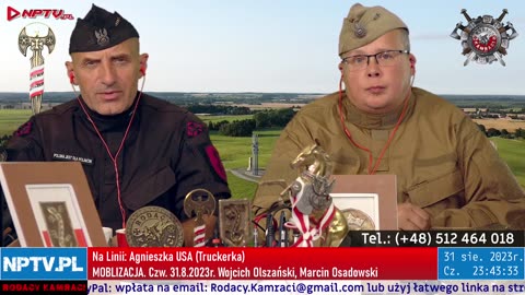 Rodacy Kamraci. 2023.08.31. Mobilizacja. Wojciech Olszański, Marcin Osadowski. NPTV.