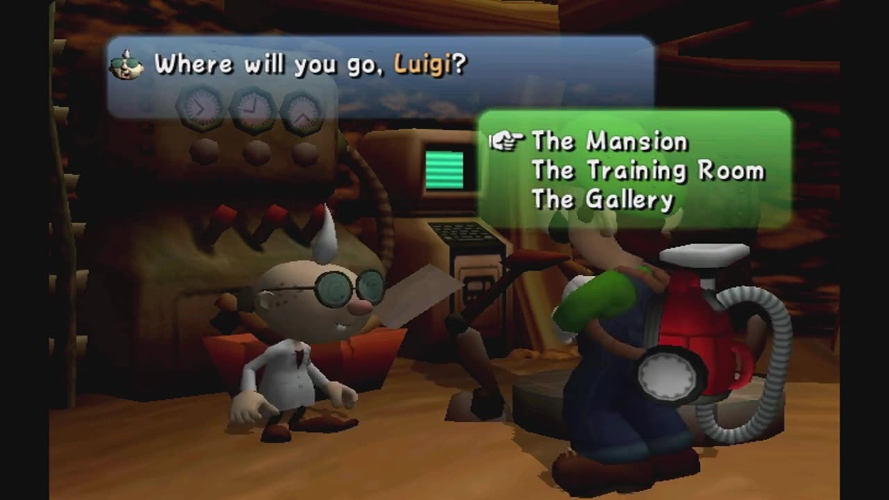 Luigi Mansion #1 Portrait Ghosts