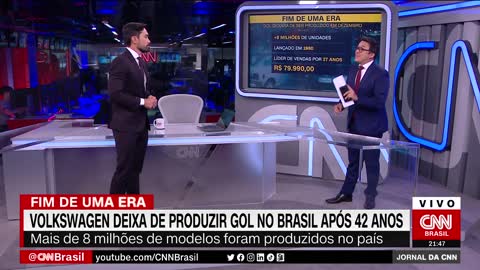 Volkswagen encerra produção do Gol após 42 anos | JORNAL DA CNN