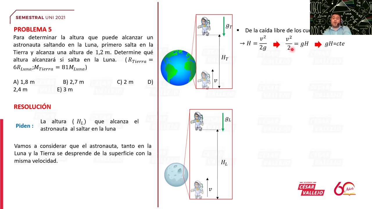 SEMESTRAL VALLEJO 2021 | Semana 08 | Física