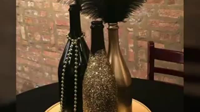 Artistic Different reuse old bottles craft decoration ideas