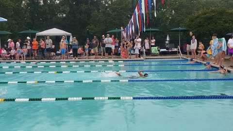 1 July 2023 7-8 100 yard relay