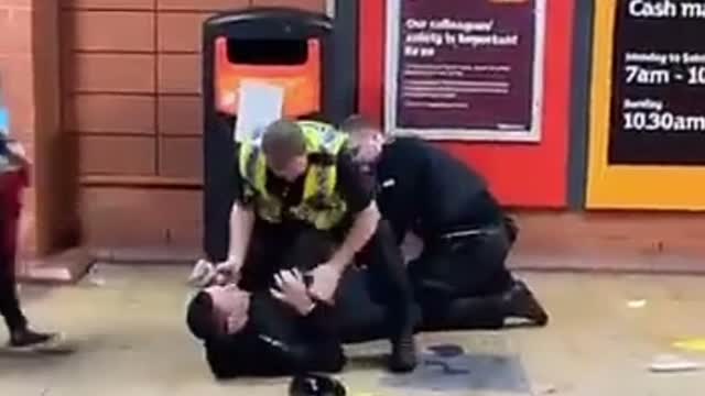 Police Officer Punches Grandmother