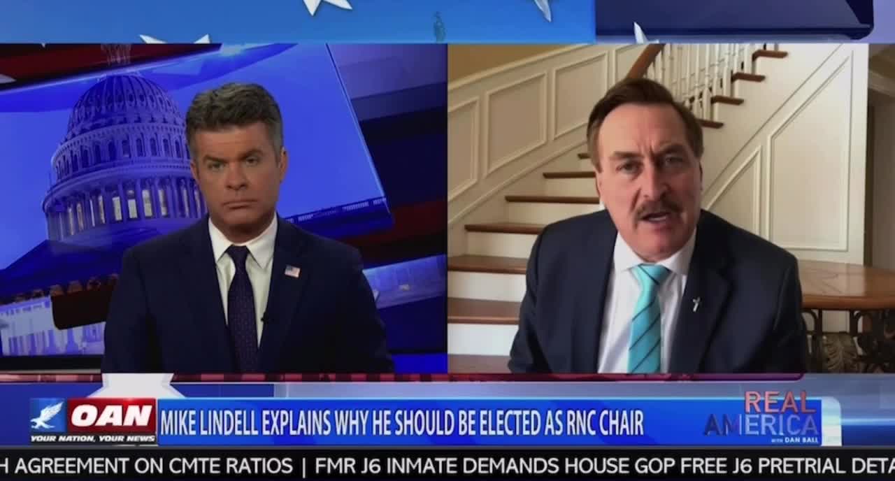 Only Mike Lindell answered with unwavering support for DJT