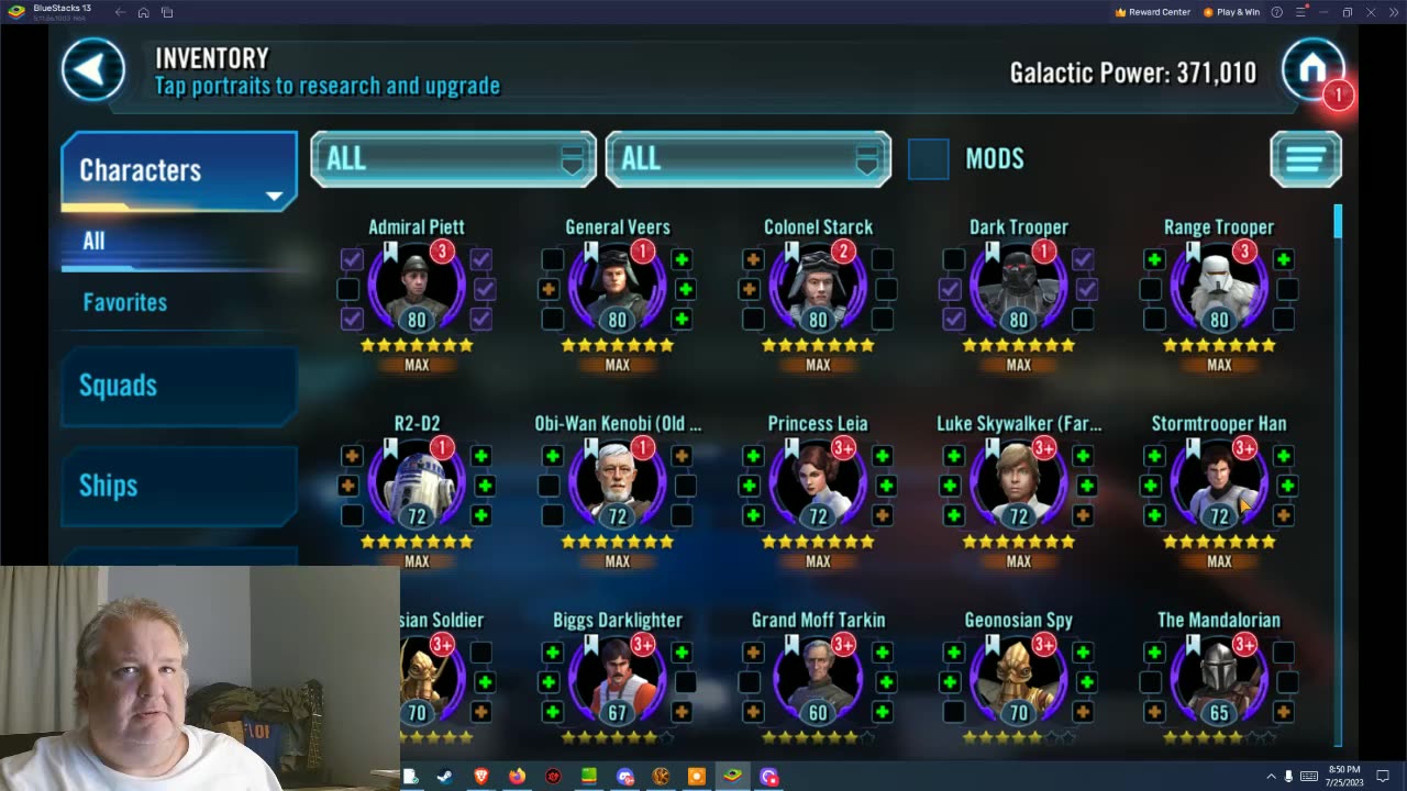 Star Wars Galaxy of Heroes F2P Day 90
