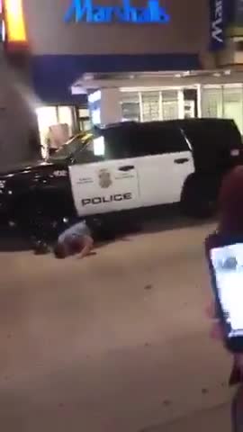 Police Officer Brutally Attacked With Trashcan Lid