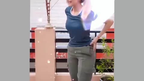 Cute Girl Dance, Beautiful gilr Dance At Home