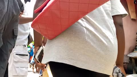 I was walking in a certain market in Accra, Ghana.