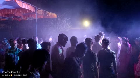 Dance in night