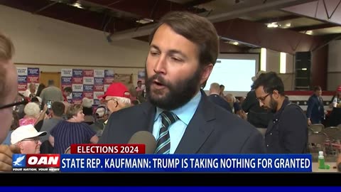 State Rep. Kauffman: Trump Is Taking Nothing For Granted