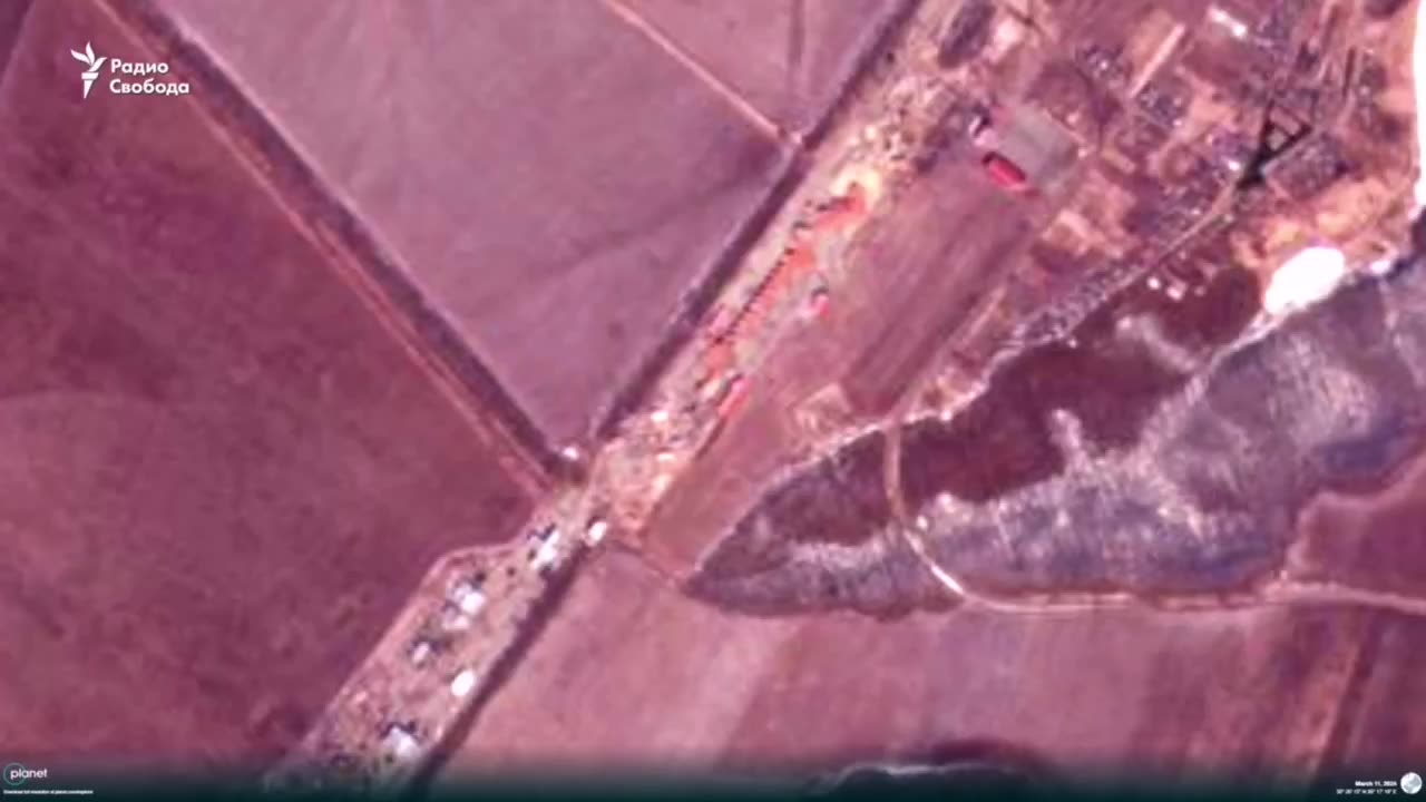 👀 Satellite images of the raid by "Russian Volunteer Corps" and "Legion