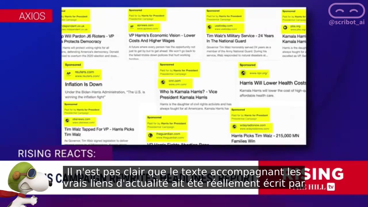 KAMMALA CHANGE LES TITRES DE PRESSE