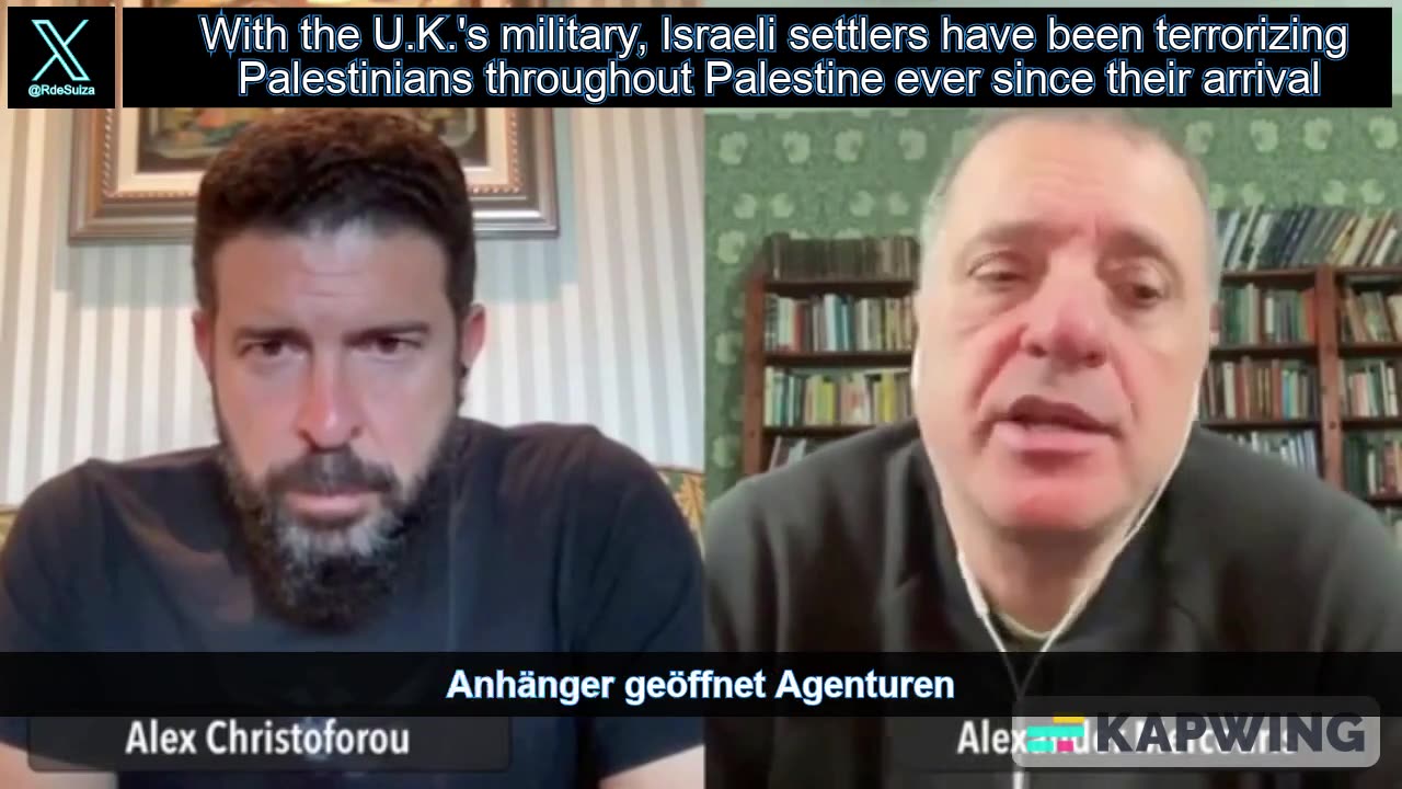 Alexander Mercouris' Bias & Zionist Take On Palestine
