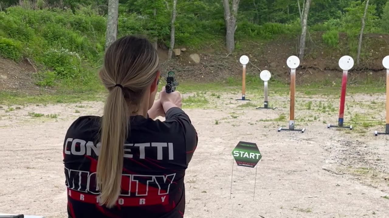Jackie getting it done