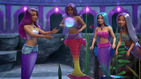 Barbie & Barbie have MERMAID SUPERPOWERS? | Barbie Clips