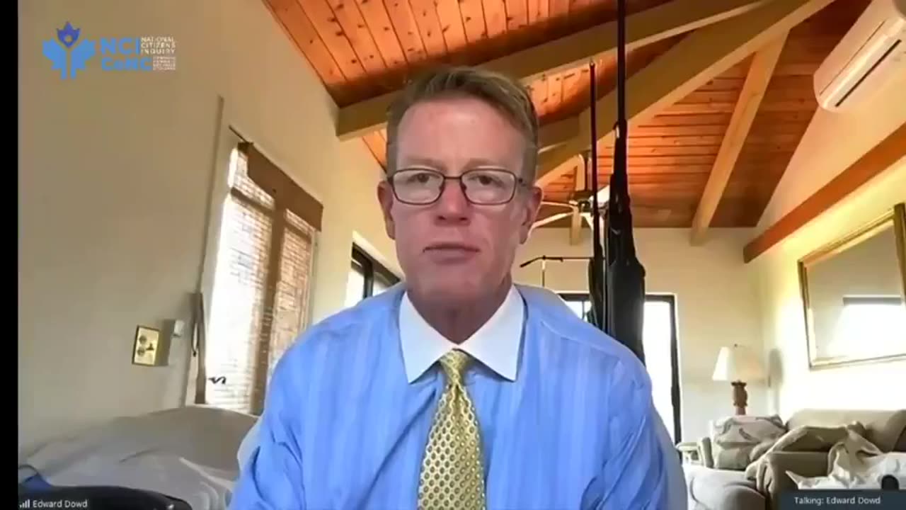 “This (Covid Shot) is The Smoking Gun- Ed Dowd Testimony to the NCI, May 3, 2023