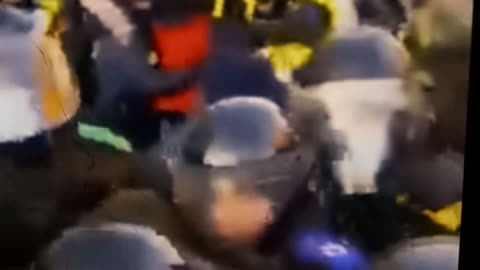 Chevaux qui écrase les gens