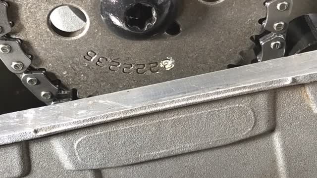 Top Dead Center ATV engine timing marks