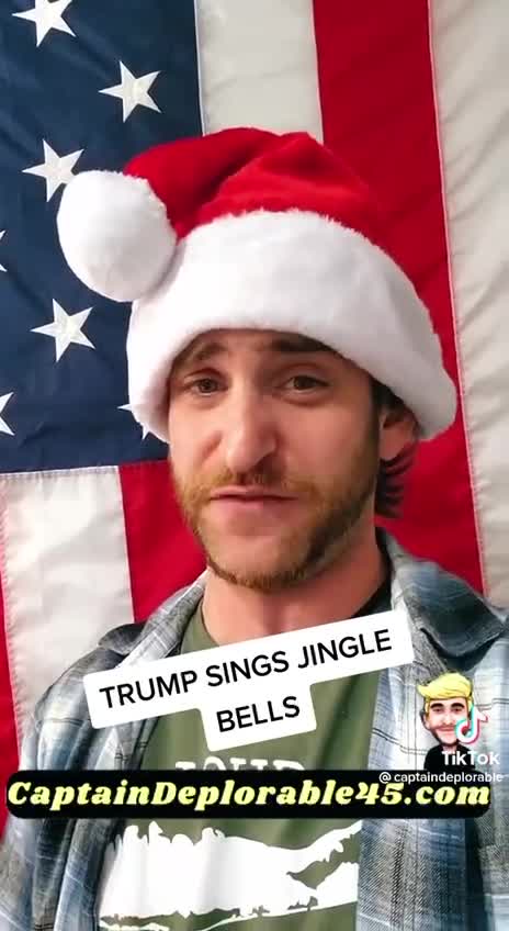Trump sings Jingle Bells