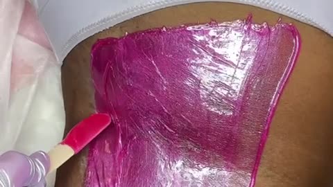 Underarm Waxing with Sexy Smooth Tickled Pink Hard Wax by @SkinfluenceBeauty