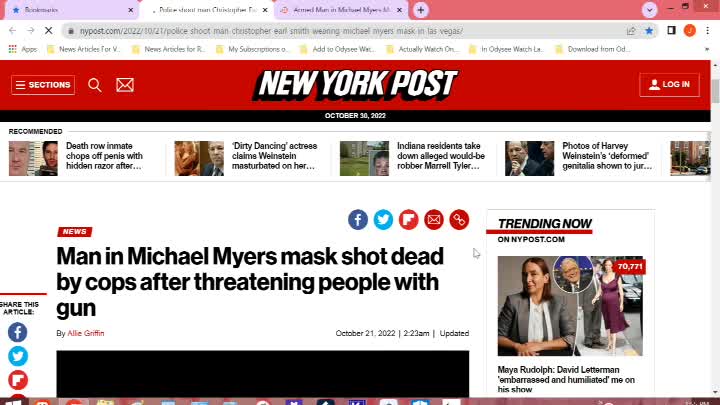 Chaos News Special Michael Myers Edition