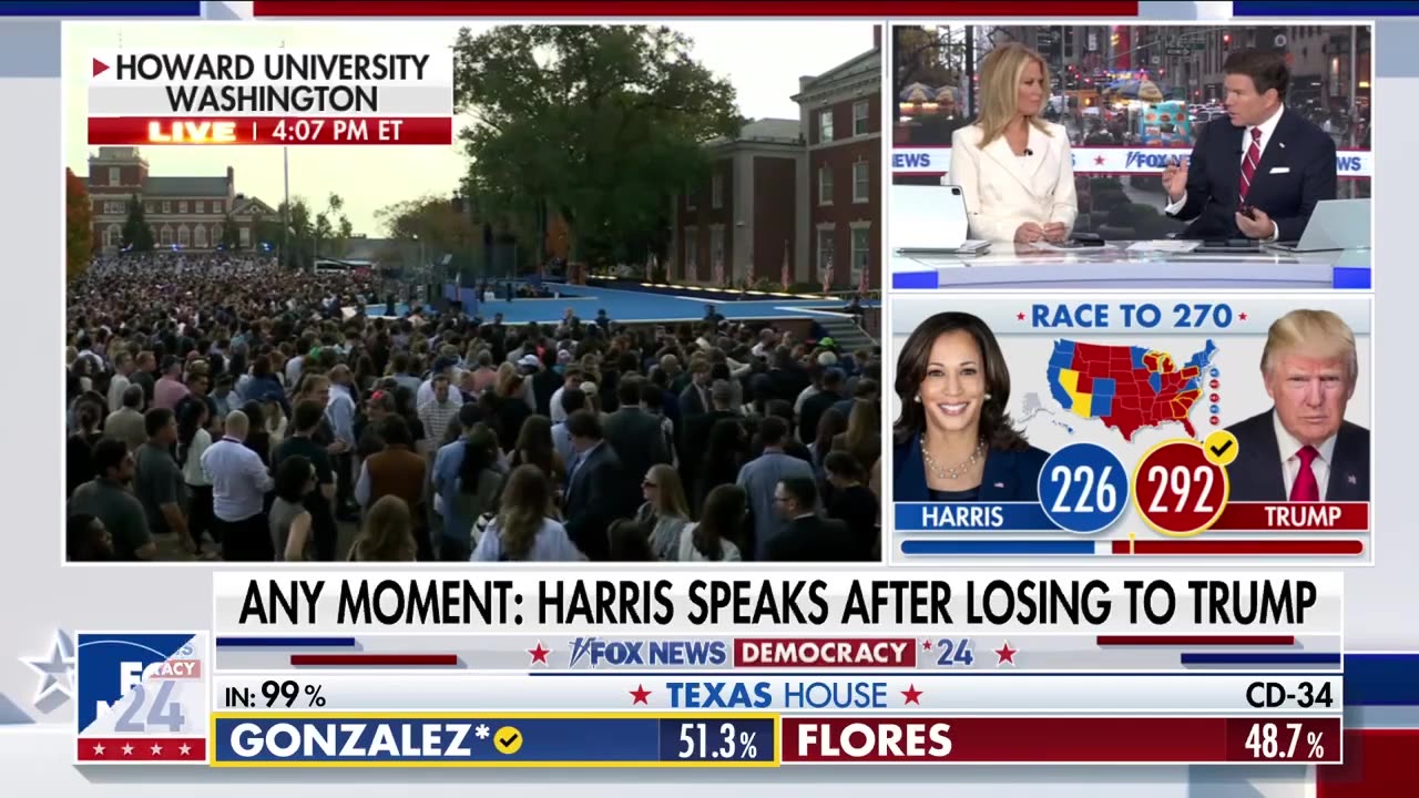 VP Kamala Harris delivers concession speech, other top Dems react to Trump victory