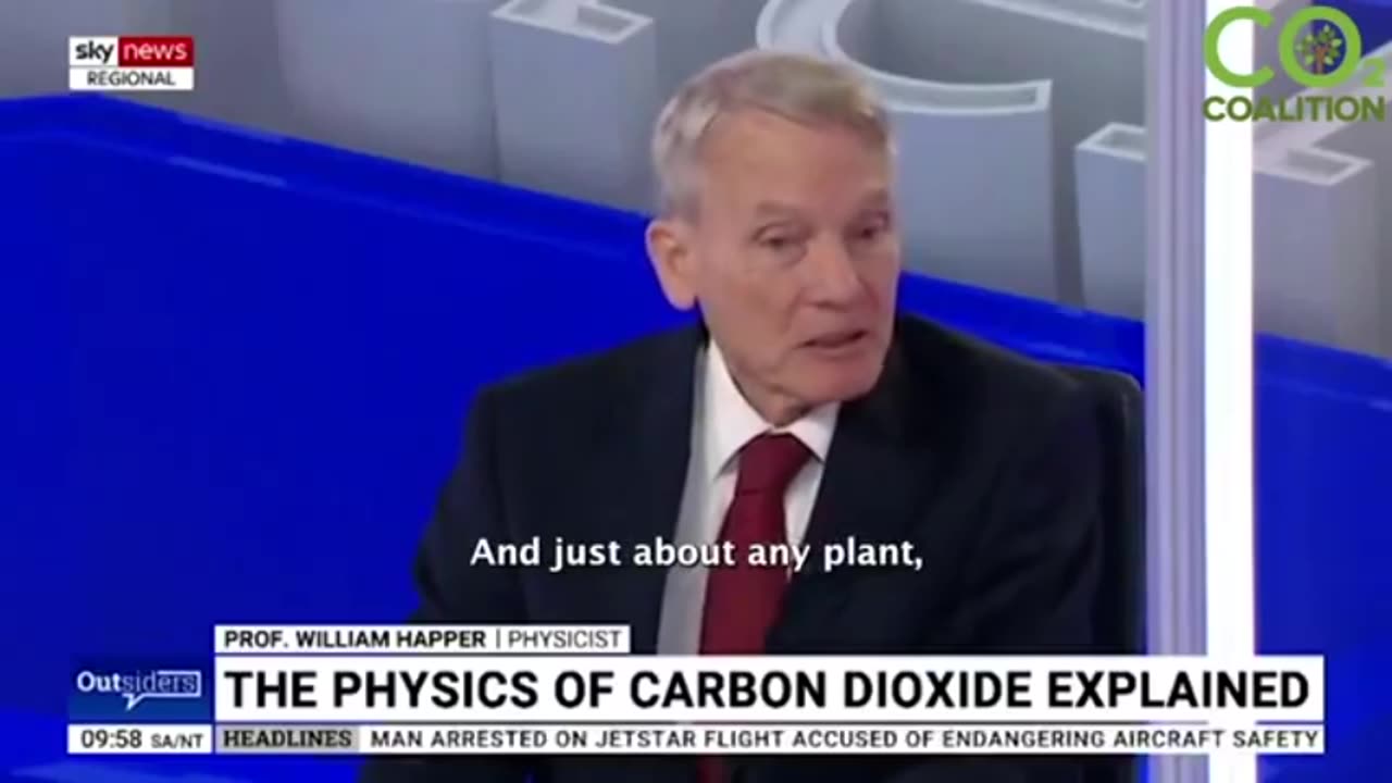 Professor of physics at Princeton University William Happer: Absurd To Reduce CO2