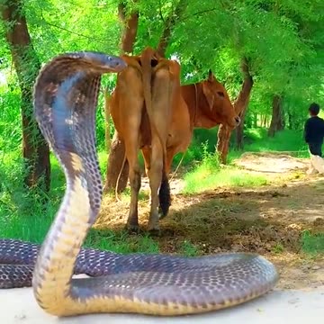 Animals body guard cobra