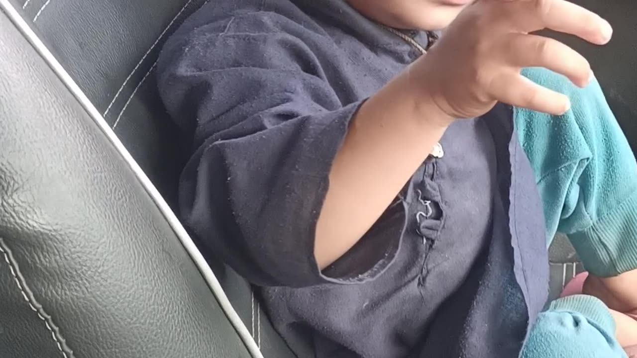 Baby Dance in a car