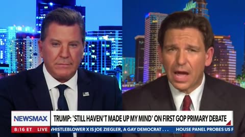 DeSantis: Trump ‘Ought to Debate,’ ‘Show up and Make His Case’