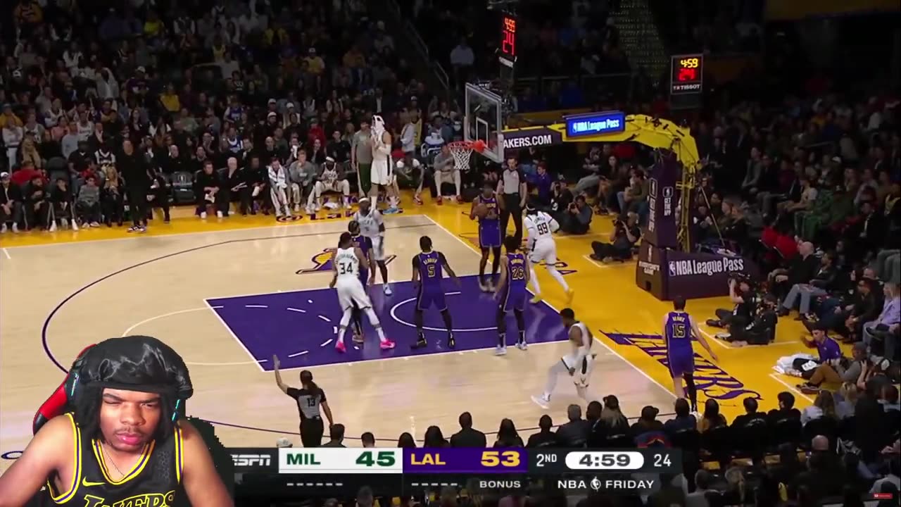 MUST WIN😱DOWN TO THE WIRE! Los Angeles Lakers vs Milwaukee Bucks Full Game Highlights