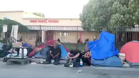 Democrat homeless epidemic