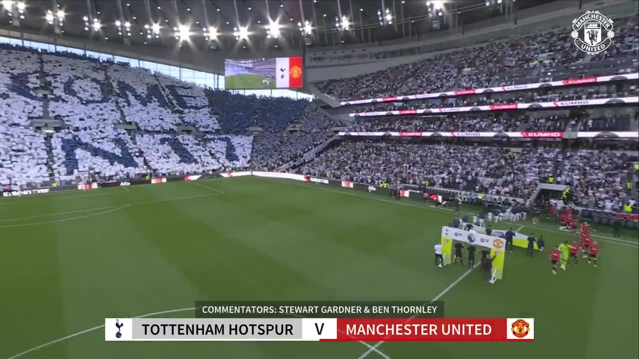 TOTTENHAM HOTSPUR 2-0 MANCHESTER UNITED