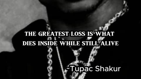 Profound Quote by Tupac Shakur