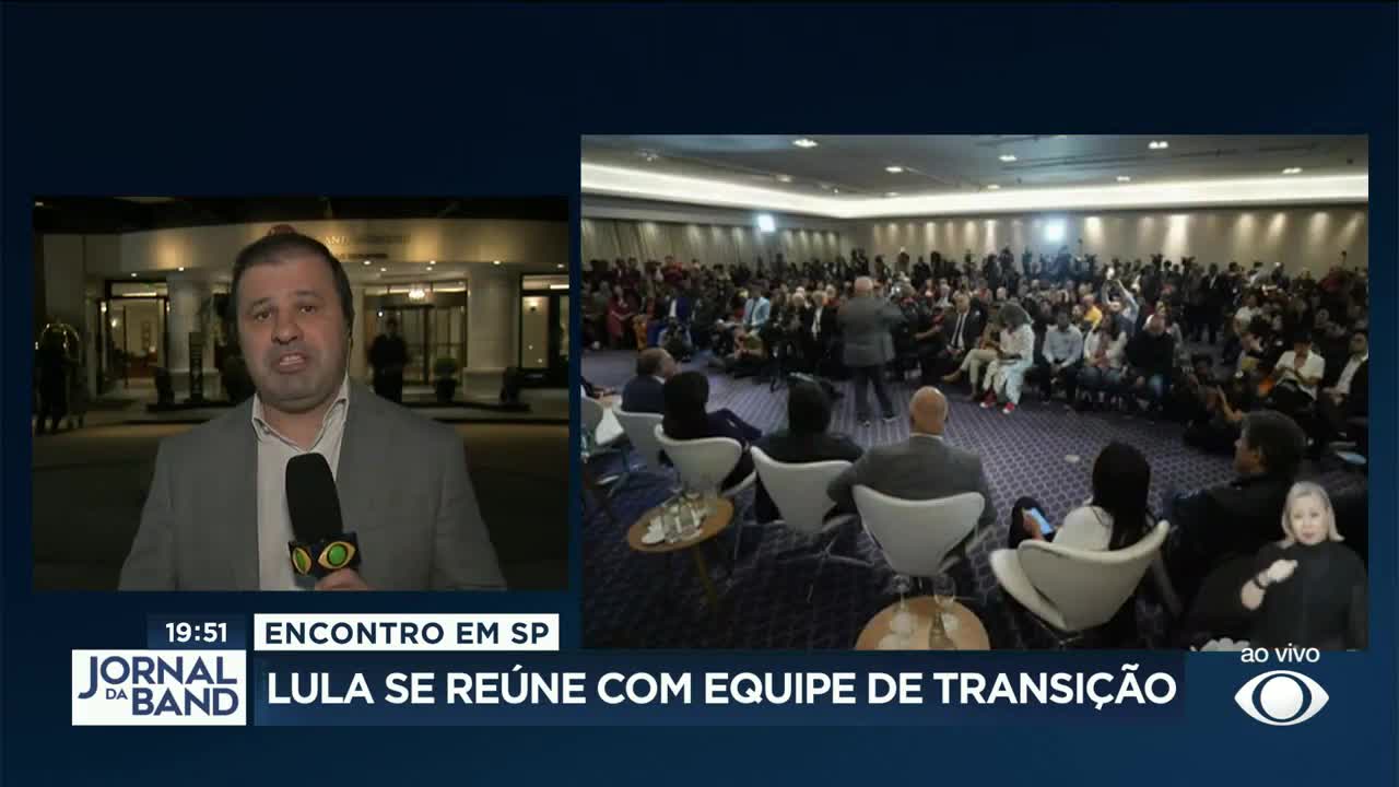 Lula participa de reunião em SP